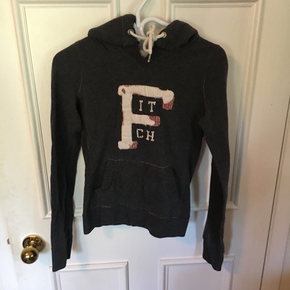 Distressed logo A&F Kanga Hoodie - Picture 1 of 4